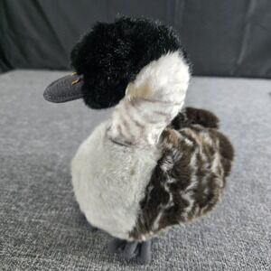 Jaag Nene Hawaiian Goose Plush Stuffed Animal Bird Brown White Black 11 Inch
